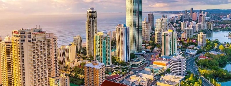 beautiful view of Gold Coast Suburb