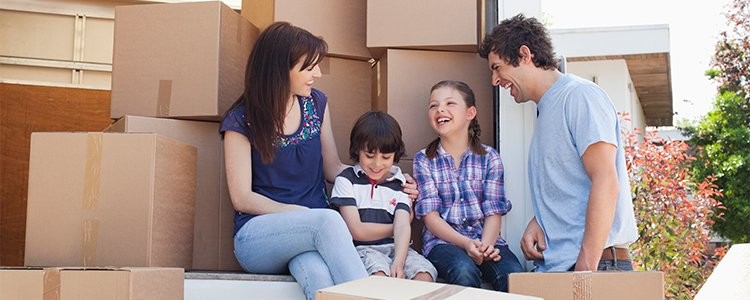 entire family is preparing for a house relocation