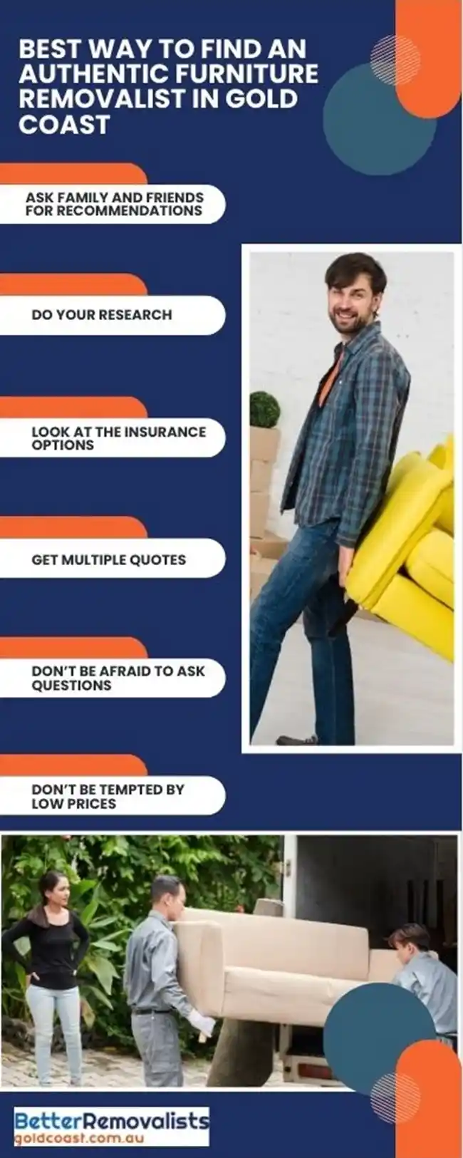 Info on Best Way to Find an Authentic Furniture Removalist in Gold Coast