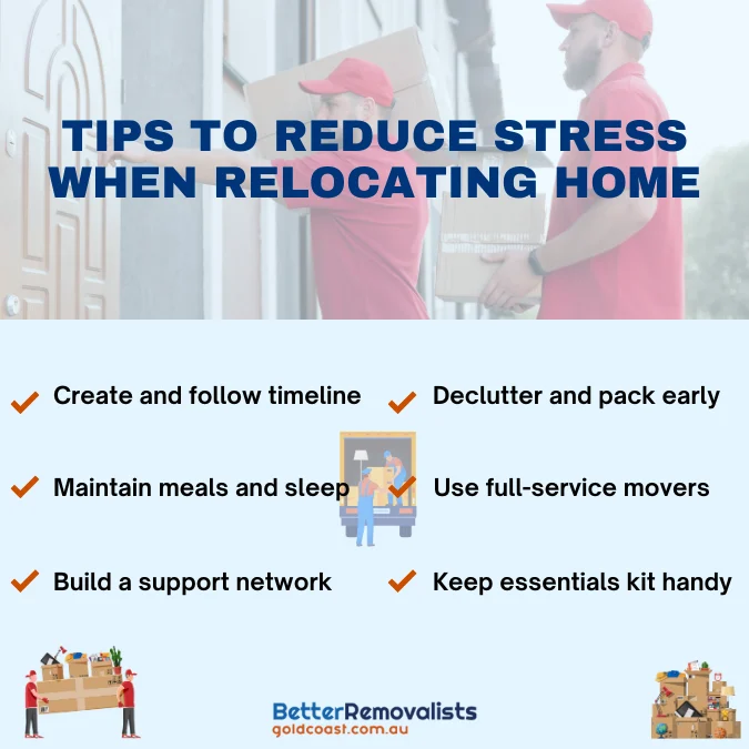 Tips to Reduce Stress When Relocating Home